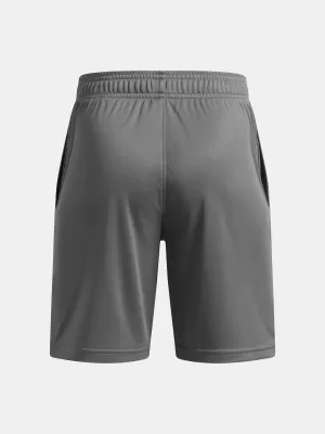 Chlapčenské kraťasy UNDER ARMOUR TECH LOGO SHORTS 1383333-709 ZELENÁ