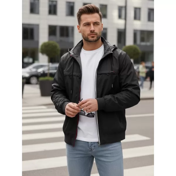  Pánska bunda DSTREET TX5135 ČIERNA 