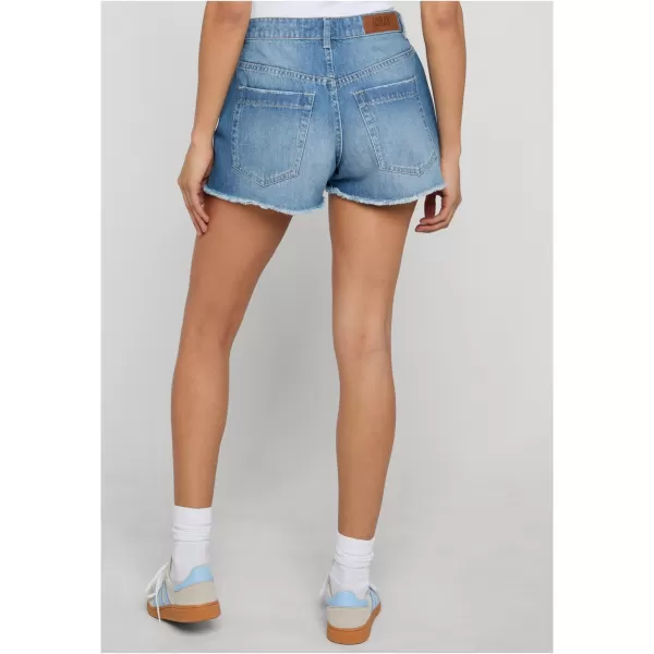  Dámske kraťasy URBAN CLASSICS TB8193 LIGHT BLUE WASHED 