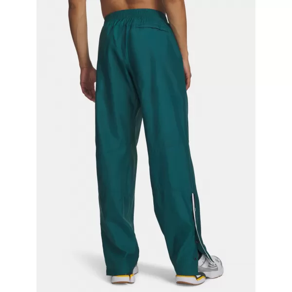  Pánske nohavice UNDER ARMOUR UA ICON SW WOVEN PANTS 6009445-338 ZELENÁ 