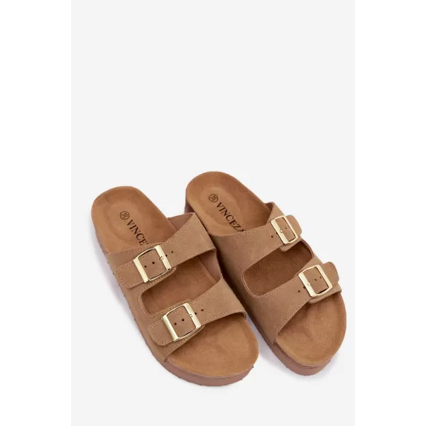  Dámske sandále VINCEZA 102657 BEIGE 