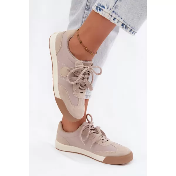  Dámske tenisky BIG STAR SHOES UU274001 BEIGE 