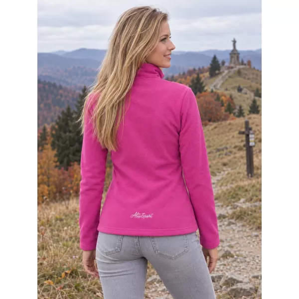  Dámska fleece mikina ALTISPORT ILKI FUCHSIOVÁ 