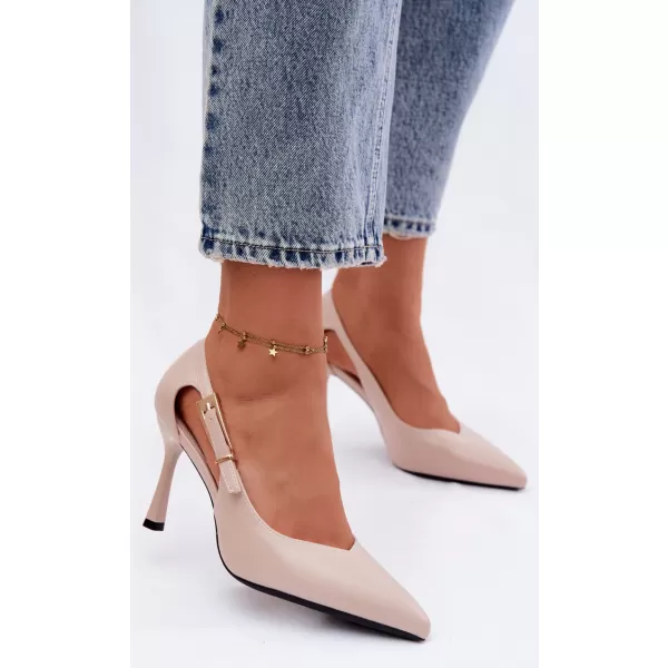  Dámske lodičky VINCEZA 62288 BEIGE 