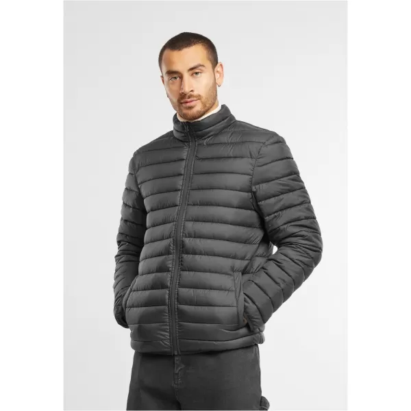  Pánska prešívaná bunda URBAN CLASSICS TB8701-00007 BLACK 