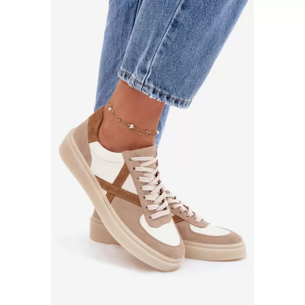  Dámske tenisky ZAZOO N1108S5/725/1098/771 BEIGE 
