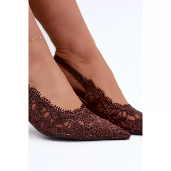  Dámske sandále BOTO T685P BROWN 