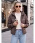 Dámska bunda DSTREET TY6092 HNEDÁ