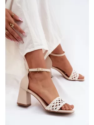 Dámske sandále BOTO 5523 BEIGE