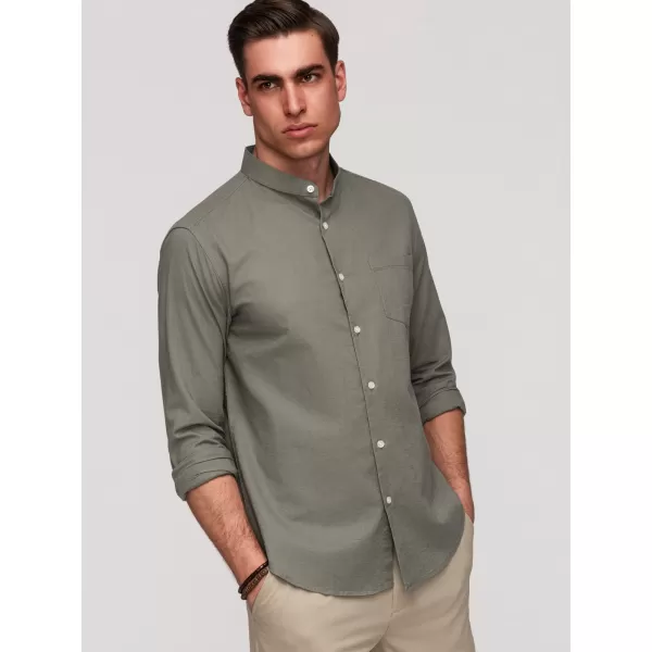  Pánska košeľa OMBRE K704 KHAKI 