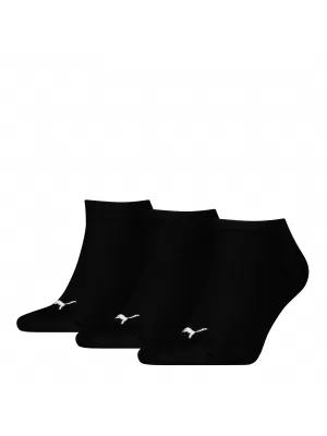 Ponožky PUMA UNISEX SNEAKER PLAIN 3P 93862406 BLACK