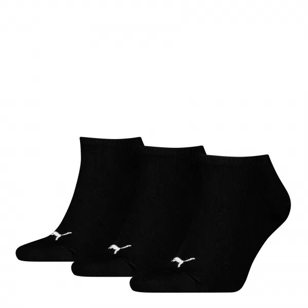  Ponožky PUMA UNISEX SNEAKER PLAIN 3P 93862406 BLACK 