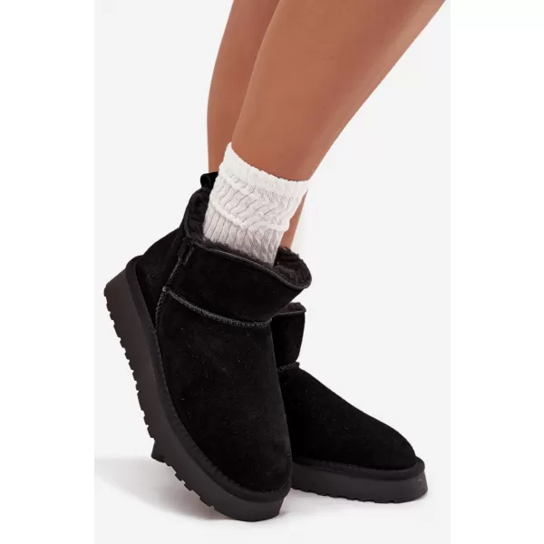  Dámske snehule VINCEZA 97961 BLACK 