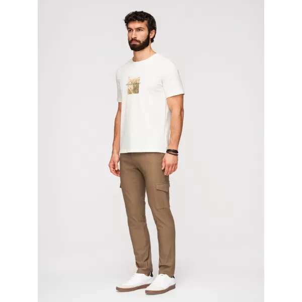  Pánske nohavice OMBRE P1515 OLIVE 
