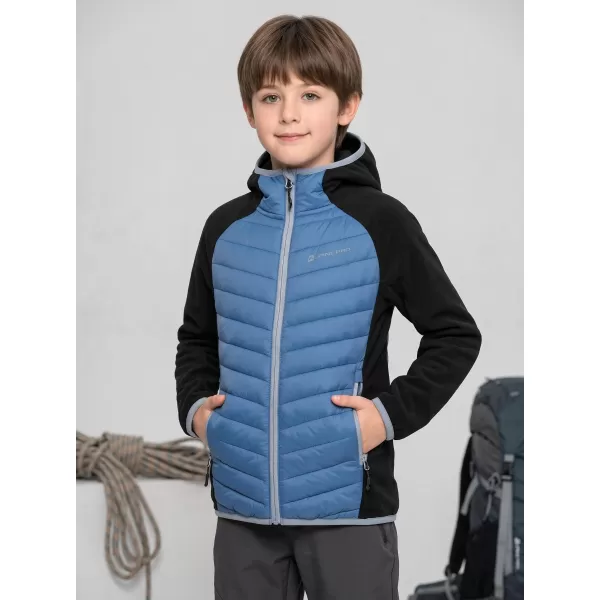  Detská mikina ALPINE PRO NORNO VALLARTA BLUE 