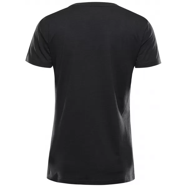  Dámske outdoorové tričko ALPINE PRO GREMA 3 BLACK VARIANT PC 