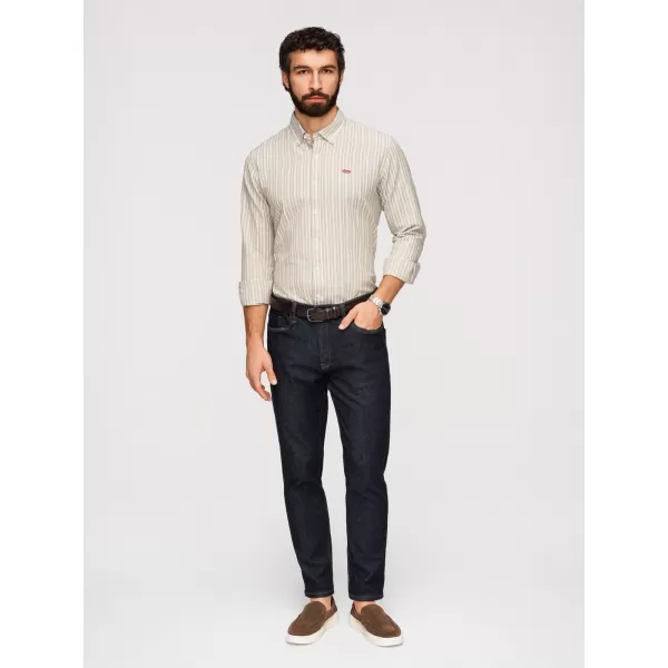  Pánska košeľa OMBRE K703 BEIGE 