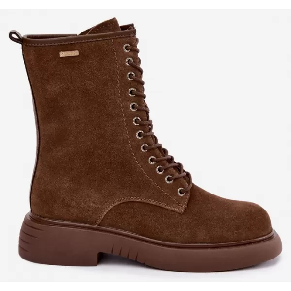  Dámske topánky BIG STAR SHOES UU274611 BROWN/BEIGE 