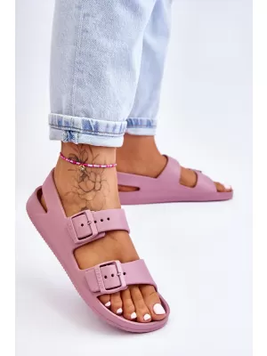 Dámske sandále BIG STAR LL274744 PURPLE Big Star Shoes