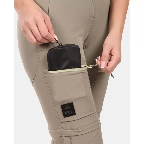  Dámske nohavice KILPI HOSIO-W 1L0404KI KHAKI 