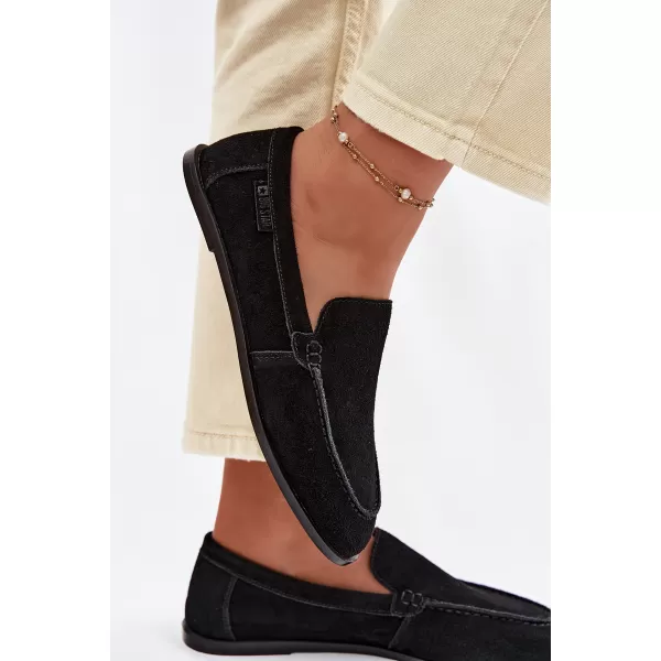  Dámske mokasíny BIG STAR SHOES TT274209 BLACK 