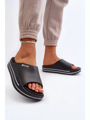 Dámske šľapky BIG STAR SHOES NN274A037 BLACK
