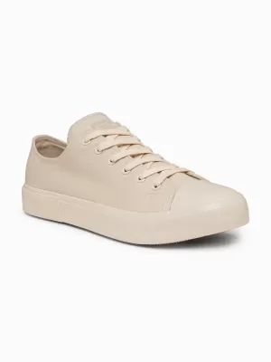 Pánske topánky OMBRE OM-FOTL-0189 LIGHT BEIGE