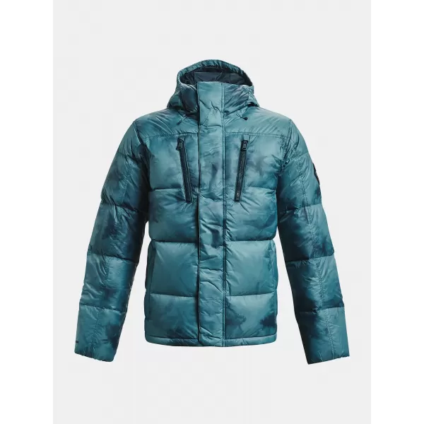  Pánska bunda UNDER ARMOUR UA STORM CGI DOWN PRINTED STORM JKT 1365809-413 MODRÁ 