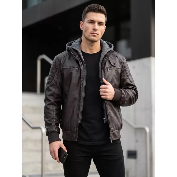  Pánska bunda DSTREET TX5136 HNEDÁ 