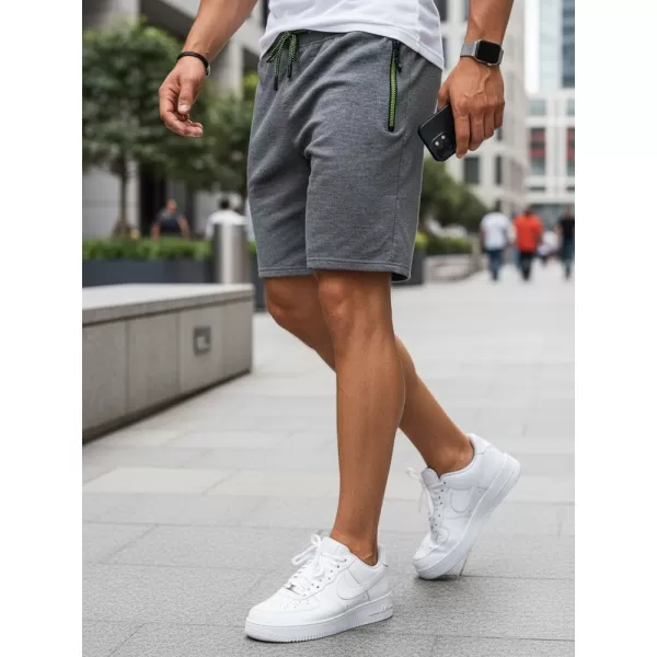  Pánske kraťasy DSTREET SX2280 TMAVO ŠEDÁ 