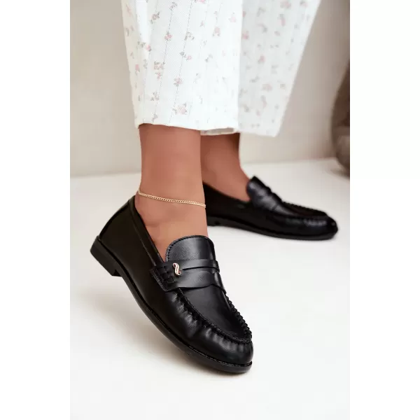  Dámske mokasíny BOTO G523 BLACK 