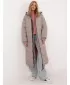 Dámsky kabát SUBLEVEL D51160XB44540A1 DARK BEIGE