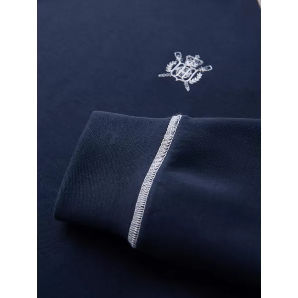  Pánska mikina OMBRE OM-SSNZ-0269 NAVY BLUE 