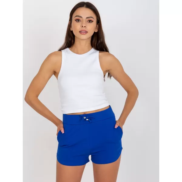  Dámske kraťasy BASIC FEEL GOOD AP-SN-119.07 DARK BLUE 