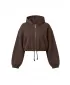 Dámska mikina URBAN CLASSICS TB8635-14274 CHOCOLATE BROWN