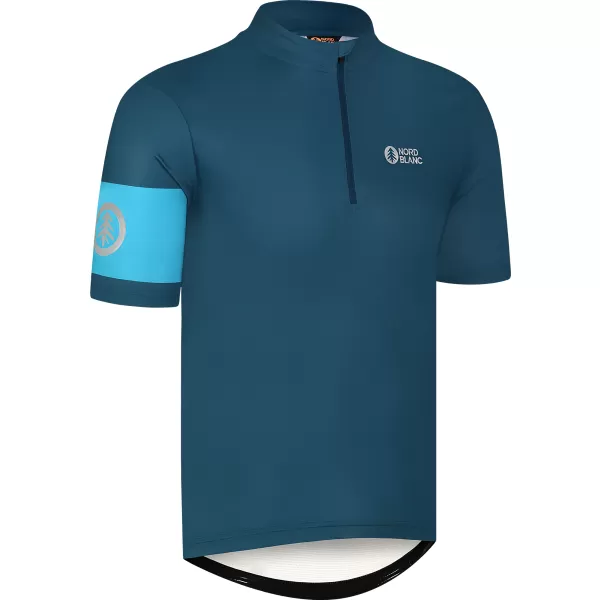  Pánsky cyklo dres NORDBLANC CAMEL NBSMF8079 MODRÁ 