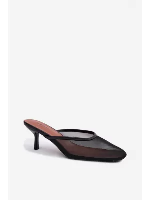 Dámske šľapky BOTO LN-81 BLACK