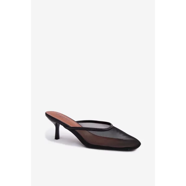  Dámske šľapky BOTO LN-81 BLACK 
