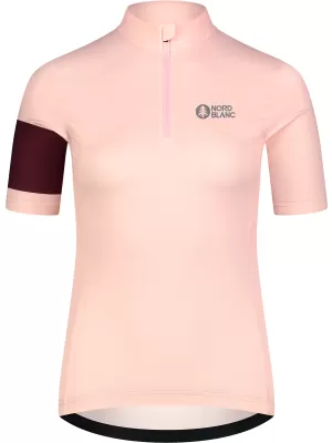 Dámsky cyklo dres NORDBLANC ENTHUSIAST NBSLF8084 RUŽOVÁ