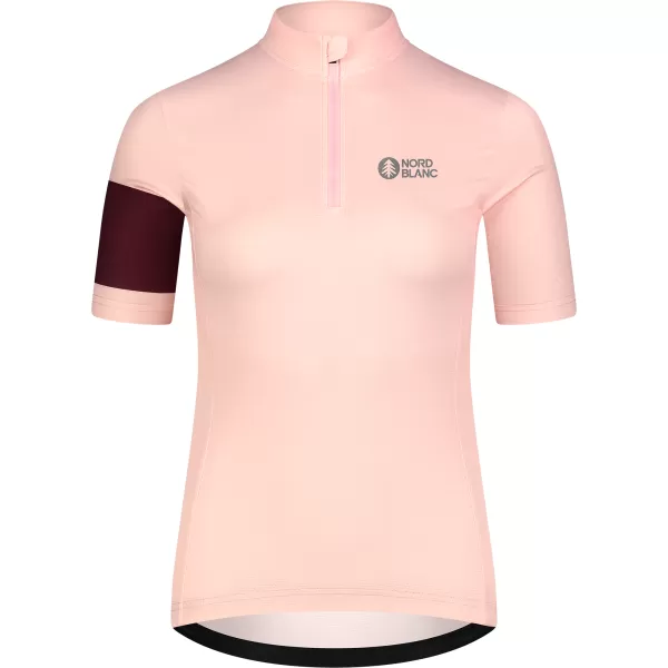  Dámsky cyklo dres NORDBLANC ENTHUSIAST NBSLF8084 RUŽOVÁ 