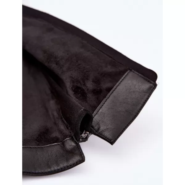 Dámske čižmy D&A JC62-1069 BLACK 