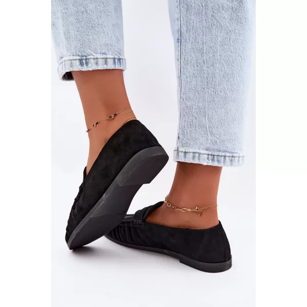 Dámske mokasíny BOTO 9881 BLACK 
