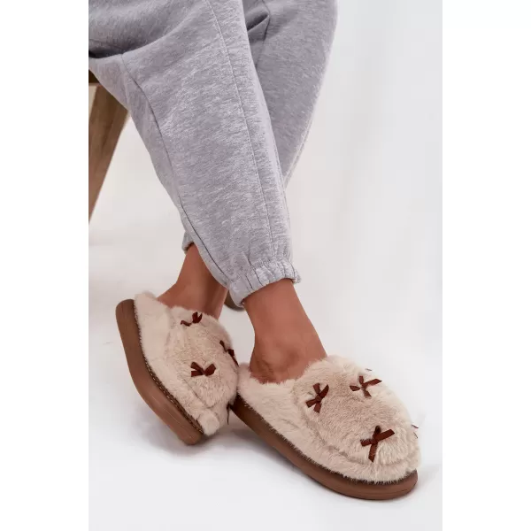  Dámske šľapky BOTO 25PA98-9256 BROWN 