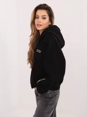 Dámska mikina SUBLEVEL D10600BI02863A3 BLACK