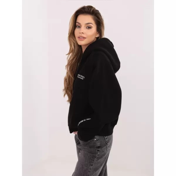  Dámska mikina SUBLEVEL D10600BI02863A3 BLACK 