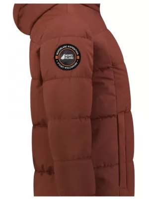 Dámsky kabát NORDBLANC FROSTINE NBWJL8402 HNEDÁ