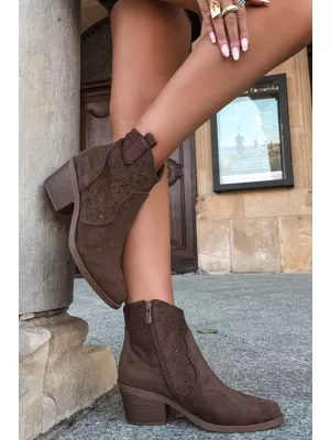 Dámske topánky S.BARSKI HY62-8147 BROWN