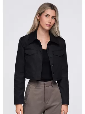 Dámske sako OMBRE OW-BL-E0007 BLACK