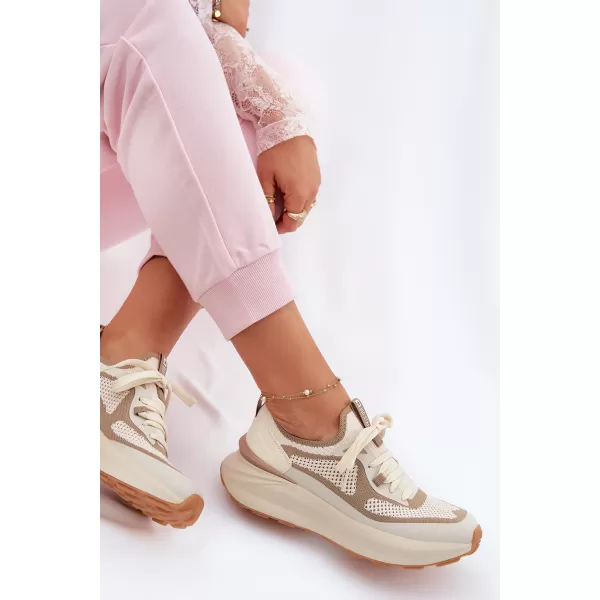  Dámske topánky BIG STAR SHOES TT274571 BEIGE 