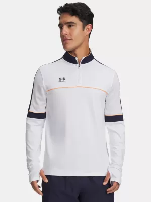 Pánske tričko UNDER ARMOUR M CHALLENGER TRAINING QZ 6004043-100 BIELA
